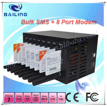 High Quality Wavecom Q24plus Modem 8 Port Support SMS, MMS, Stk